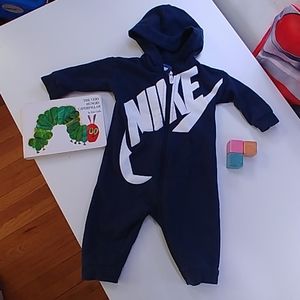 Nike 6-9m Navy one piece